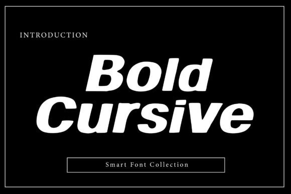 Bold Cursive: A Typeface for Editorial Design