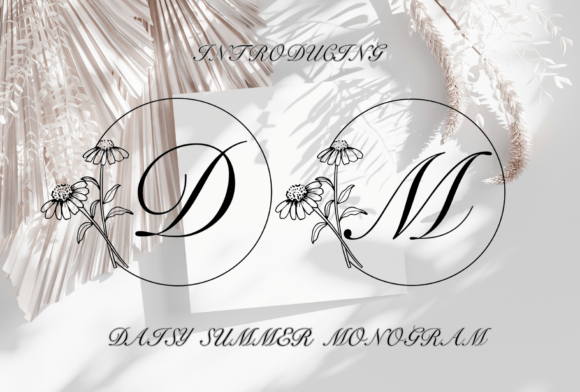 Daisy Summer: A Botanical Typeface for Web Designers