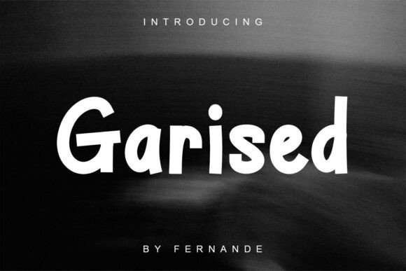 Garised Font: A Designer’s Honest Take on This Gritty Display Typeface