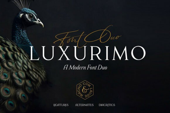 Luxurimo: A Refined Font Duo for Timeless Branding