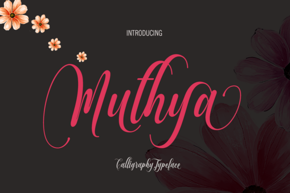 Muthya Font: A Distinctive Script for Small Business Branding