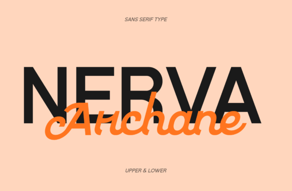 Nerva Archane Duo: An Editorial Font for Peaceful Design