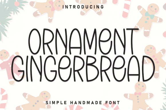 Ornament Gingerbread: A Whimsical Script Font for Web Design