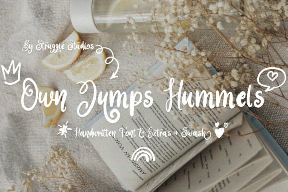 Own Jumps Hummels: A Handwritten Font That Makes Your Campaign Feel Human