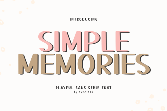 Simple Memories: A Handwritten Font That Makes Your Campaign Feel Human