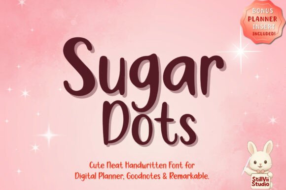 Sugar Dots: A Playful Handwritten Font That Feels Like Real Ink